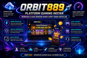 ORBIT889 adalah platform gaming berbasis cloud tanpa instalasi dengan akses cepat dan ringan di semua perangkat. Simak cara kerja dan keunggulannya.